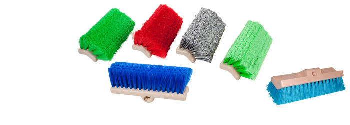 Magnolia Brush 3034 8in Green Nylon Truck Brush