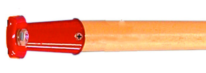 1-1/8 Diameter x 5 Length Magnolia Brush D-60 Hardwood Handle with Metal Connector Case of 12 